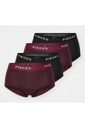 PCLOGO LADY 4 PACK SOLID NOOS BC