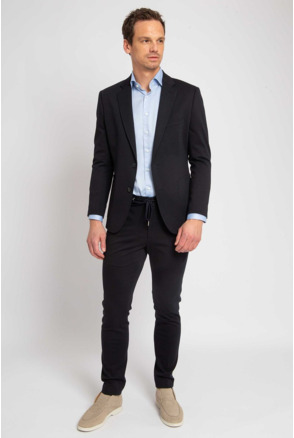 Suitable Jersey Suit Navy