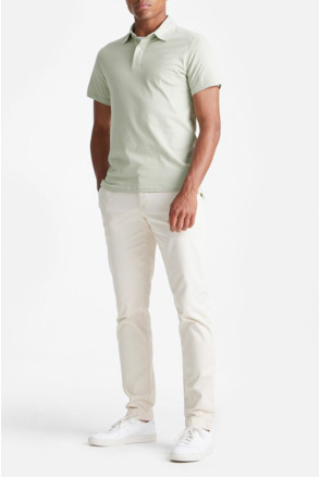 King Essentials The James Poloshirt Sage Groen
