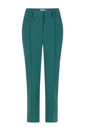 Aaiko Dames Donkere Zand Broek Viscose Elastaan