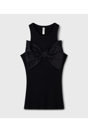 10DAYS Dames tanktop met strik 100% katoen