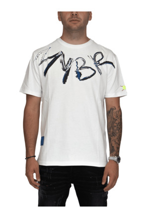 MYBRAND Handtekening Klad T-shirt MANNEN