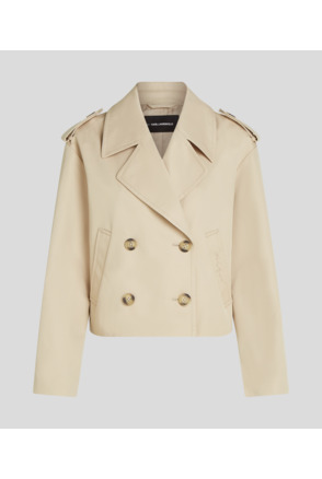 SHORT TRENCH COAT