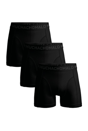 Heren 3-Pack Boxershorts Effen Black