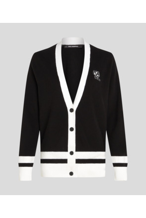 BLOCK LOGO VARSITY CARDIGAN