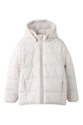 Winterjas Afneembare capuchon Lange mouwen