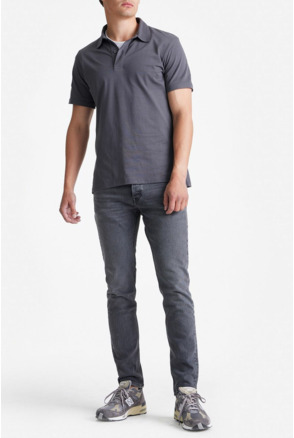 King Essentials The James Poloshirt Antraciet