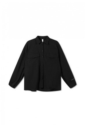 10DAYS Dames overshirt crepe top polyester elastaan