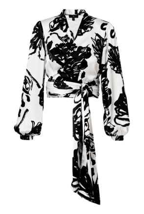 CARLY PRINT BLOUSE