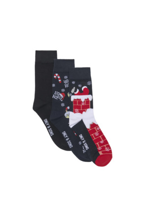 ONSSANTA SOK 3-PACK Heren