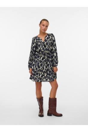 VMFANINI L/S SHORT DRESS WVN BTQ GA