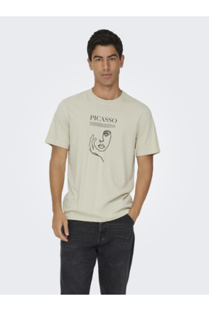 Normale pasvorm ronde hals korte mouwen (K/M) Heren