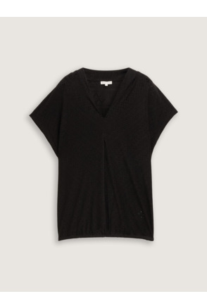 Opengewerkt T-shirt