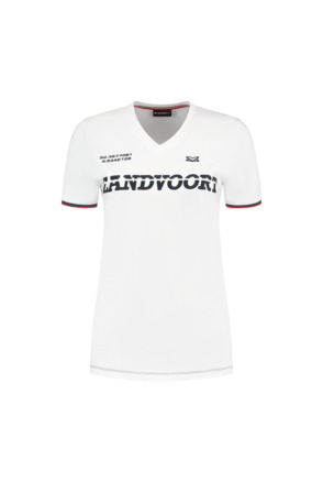 Dames - T-shirt - Wit - MV Official x Zandvoort