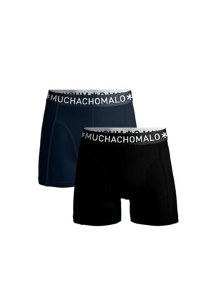 Men 2-Pack Boxer Shorts  Solid