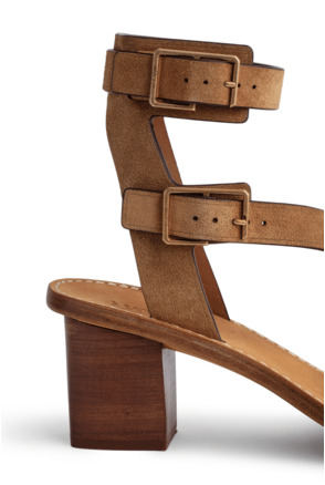 CECILIA CAPRESE SANDAL SUEDE
