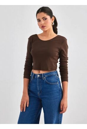 ONLKIKA L/S CROPPED TOP JRS