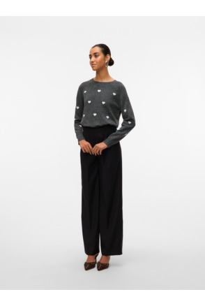 VMDOFFY INTARSIA LS O-NCK PULLOV GA