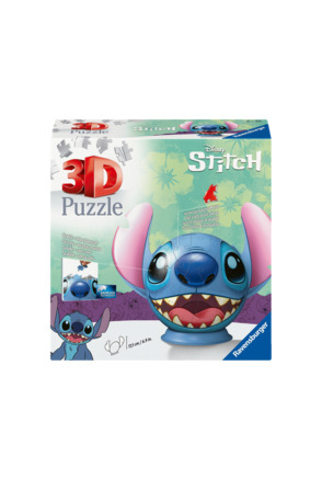 Ravensburger Disney Stitch met oren - 3D Puzzel 72 Stukjes