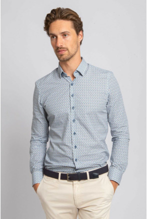 Suitable Overhemd Dia Mosa Blauw