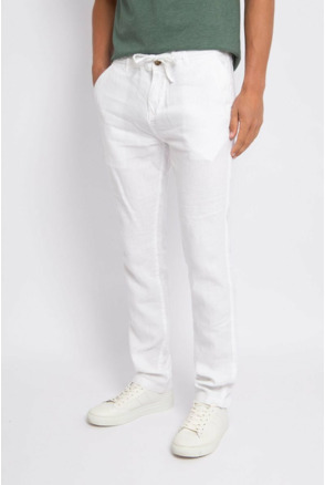 Suitable Chino Linnen Wit