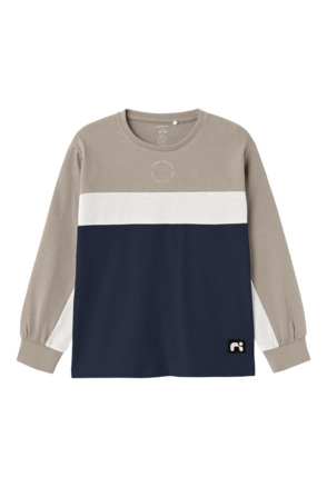 Normale pasvorm ronde hals lange mouwen (L/S) Heren