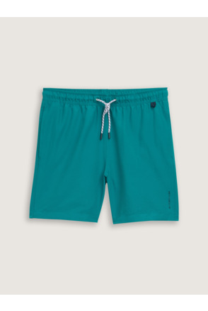 Zwemshorts regular fit met contrasterend aantrekkoord