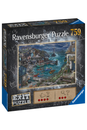 Ravensburger Escape Puzzle vissersdorp - 759 stukjes