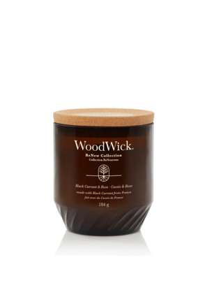 WoodWick ReNew Black Currant & Rose Medium Candle