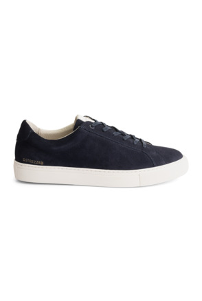 Dstrezzed Heren Basic Lage Sneakers Wit