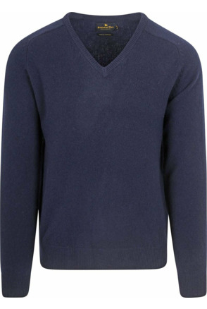 Steppin' Out Trui V-hals Lamswol Navy