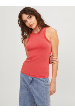 JXFOREST STR SL WASH RIB TOP JRS