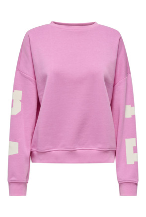Loose Fit O-Neck Long Sleeves (L/S) Loose fit sweatshirt met O-hals voor vrijetijdsgebruik