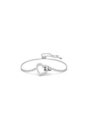 Lovely Soft Bracelet Rhodium shiny Crystal