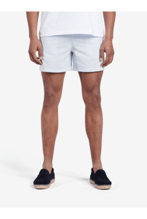 Venetië Seersucker Katoen-Polyester Heren