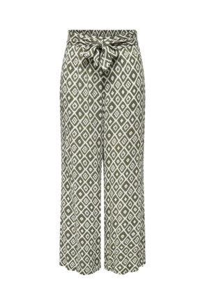 Loose Fit Loose fit broek met riem in de taille