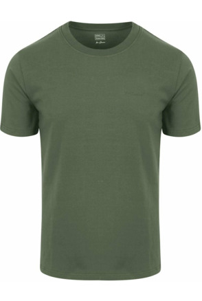 King Essentials The Shawn T-Shirt Olijfgroen