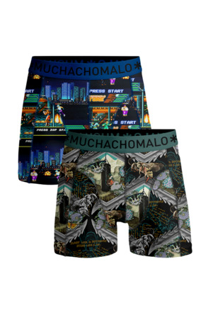 Jongens 2-pack Boxershorts Muhammad Ali Experience Print/Print