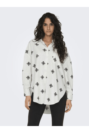 ONLCORINA-CARO L/S LOOSE SHIRT PNT