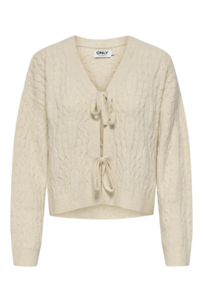 Regular Fit V-Neck Long Sleeves (L/S) V-hals gebreid vest met lange mouwen