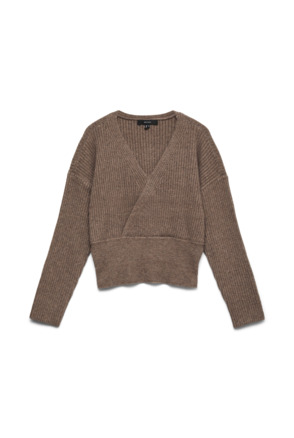 Bodycon Fit V-Neck Long Sleeves (L/S)