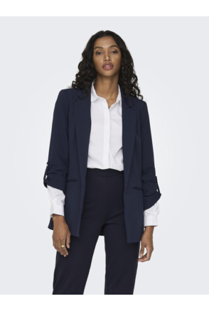 Regular Fit Reverse Blazer met manchetten met knopen