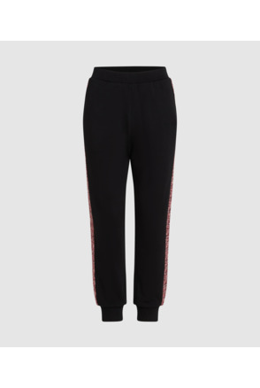 BOUCLE DETAIL SWEATPANTS