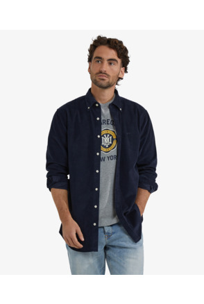 Corduroy Shirt 100% Cotton Heren