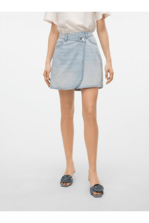 VMBETTY SHORT WRAP DENIM SKIRT GU32