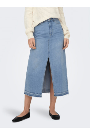 JDYBELLA HW LONG SKIRT DNM NOOS