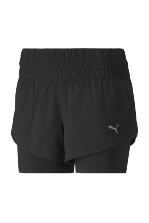 Laatste Ronde 2in1 Short Puma Zwart Vrouwen