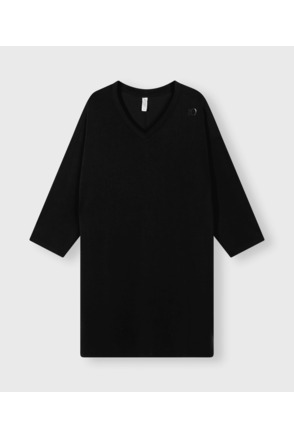 10DAYS Dames scuba jurk modal polyester elastaan