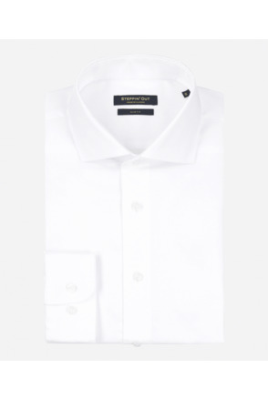 Twill Slim Fit Cutaway shirt