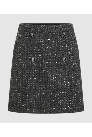 BOUCLE MINI SKIRT